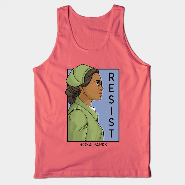 Resist Tank Top by KHallion